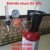 Bình khí chuẩn O2 10%