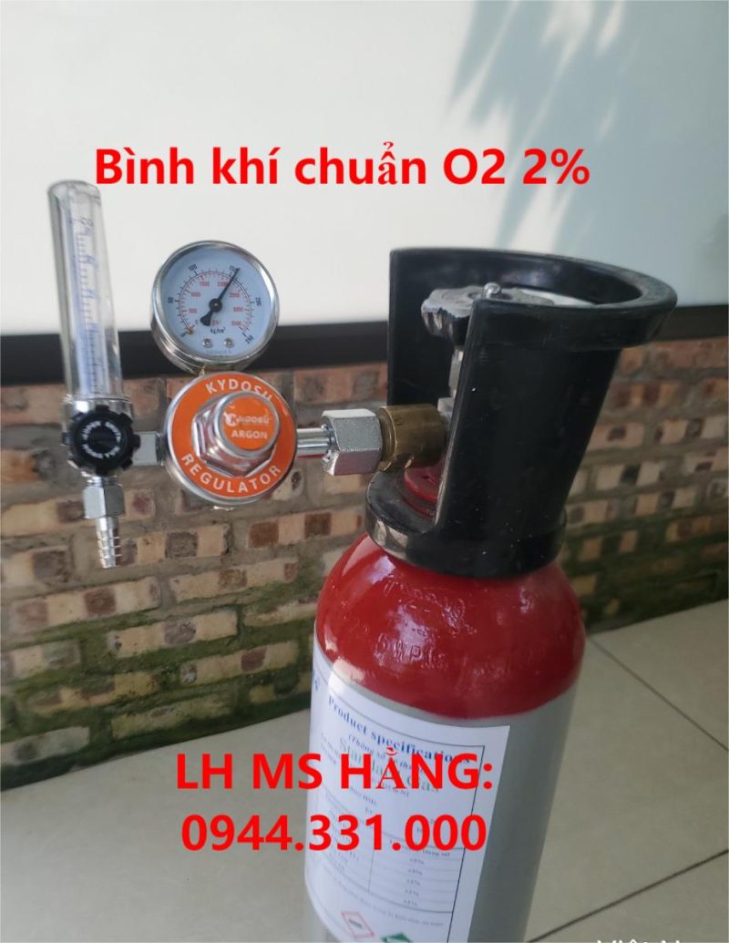 Bình khí chuẩn O2