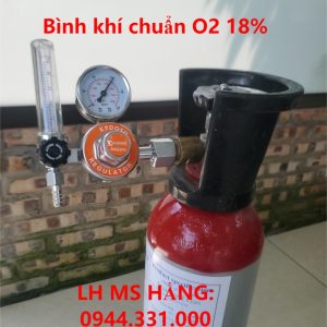 Bình khí chuẩn O2 18%