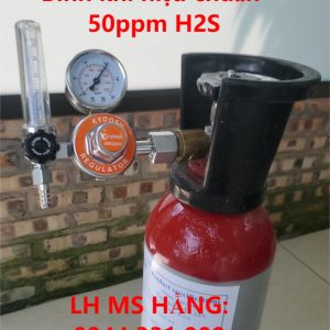 Bình khí hiệu chuẩn 50ppm H2S