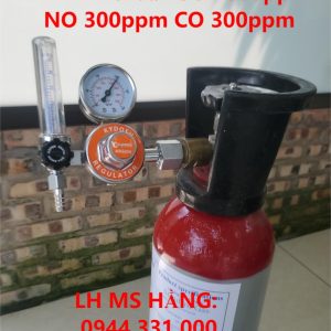 Bình khí chuẩn SO2 300ppm NO 300ppm CO 300ppm