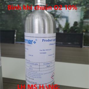 Bình khí chuẩn O2 10%