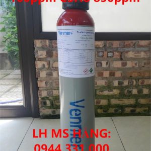 Bình khí chuẩn CO 100ppm C3H8 850ppm