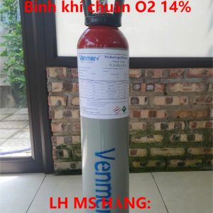 Bình khí chuẩn O2 14%