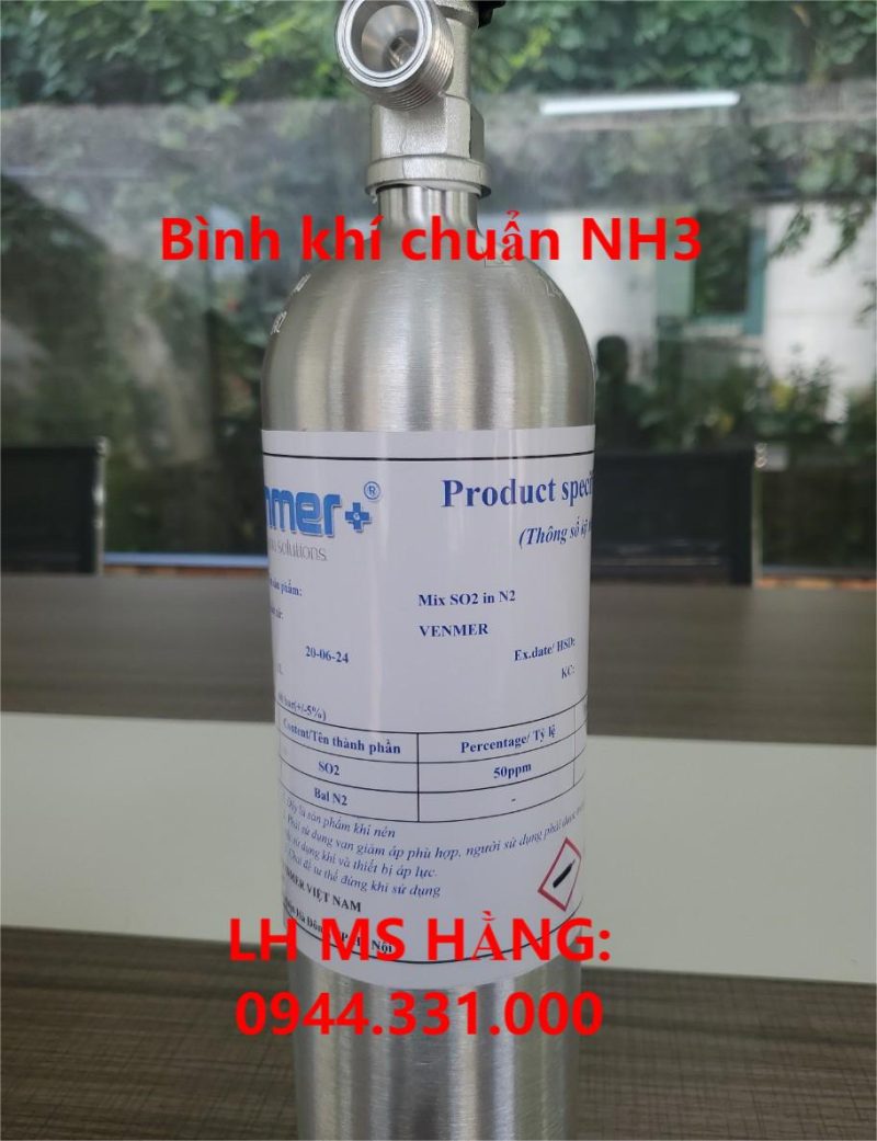 Bình khí chuẩn NH3