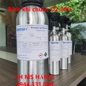 Bình khí chuẩn O2 20%