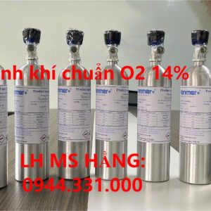 Bình khí chuẩn O2 14%