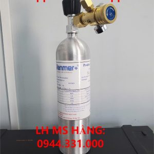 Bình khí chuẩn CO 100ppm C3H8 750ppm