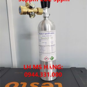 Bình khí CO 3ppm CH4 50ppm CO2 3ppm