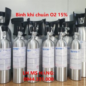 Bình khí chuẩn O2 15%