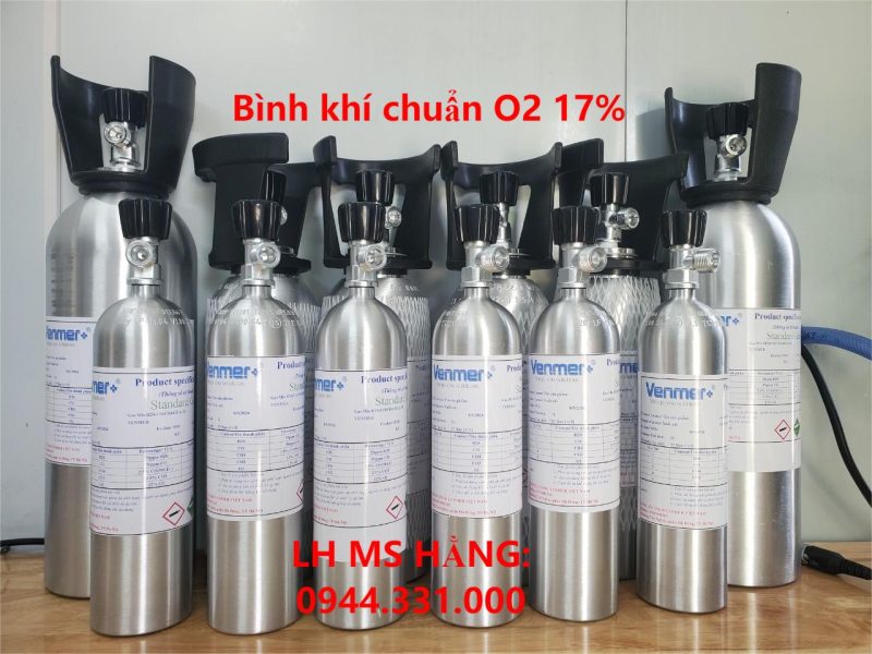 Bình khí chuẩn O2 17%