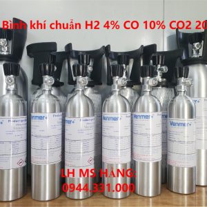 Bình khí chuẩn H2 4% CO 10% CO2 20%