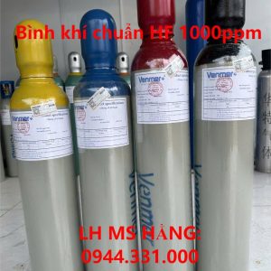 Bình khí chuẩn HF 1000ppm