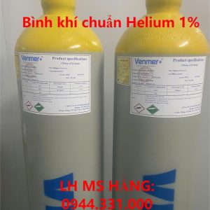 Bình khí chuẩn Helium 1%