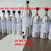 Bình khí chuẩn SO2 380ppm NO 1200ppm