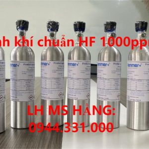 Bình khí chuẩn HF 1000ppm