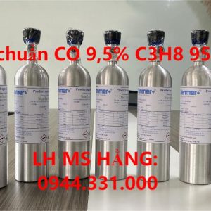 Bình khí chuẩn CO 9,5% C3H8 9500ppm