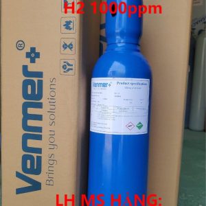 Bình khí hiệu chuẩn H2 1000ppm