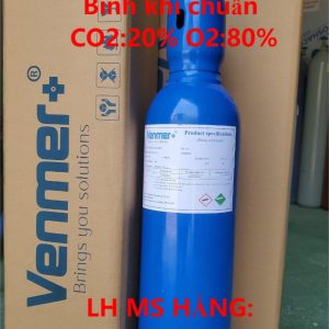 Bình khí chuẩn CO2:20% O2:80%