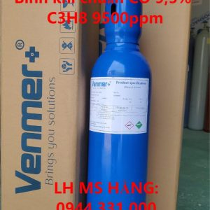 Bình khí chuẩn CO 9,5% C3H8 9500ppm