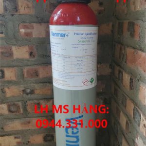 Bình khí chuẩn CO 100ppm C3H8 200ppm