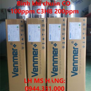 Bình khí chuẩn CO 100ppm C3H8 200ppm