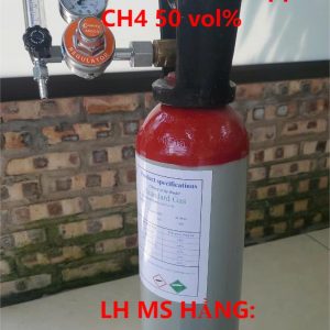 Bình khí chuẩn CO 100ppm CH4 50 vol%