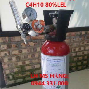 Bình khí chuẩn CO 100ppm C4H10 80%LEL