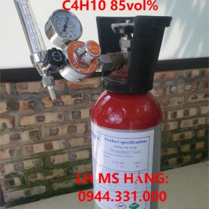 Bình khí chuẩn CO 100ppm C4H10 85vol