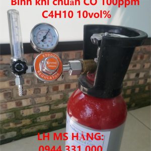 Bình khí chuẩn CO 100ppm C4H10 10vol%