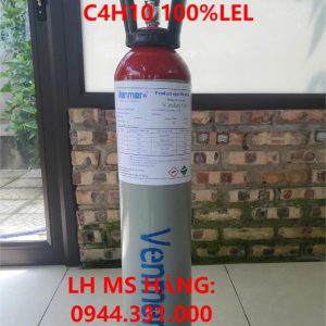 Bình khí chuẩn CO 100ppm C4H10 100%LEL