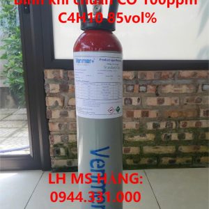 Bình khí chuẩn CO 100ppm C4H10 85vol%