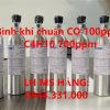 Bình khí chuẩn CO 100ppm C4H10 700ppm