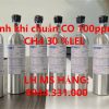 Bình khí chuẩn CO 100ppm CH4 30 %LEL