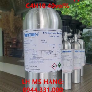 Bình khí chuẩn CO 100ppm C4H10 40vol%