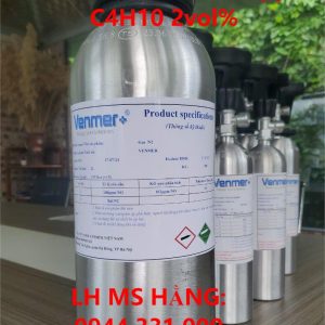 Bình khí chuẩn CO 100ppm C4H10 2vol%