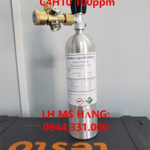 Bình khí chuẩn CO 100ppm C4H10 100ppm