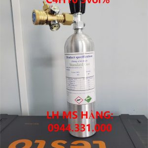 Bình khí chuẩn CO 100ppm C4H10 9vol%