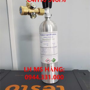 Bình khí chuẩn CO 100ppm C4H10 5vol%