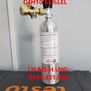 Bình khí chuẩn CO 100ppm C4H10 65%LEL