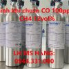 Bình khí chuẩn CO 100ppm CH4 12vol%