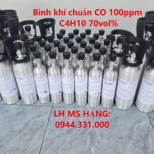 Bình khí chuẩn CO 100ppm C4H10 70vol%