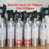 Bình khí chuẩn CO 100ppm CH4 5500ppm