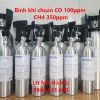 Bình khí chuẩn CO 100ppm CH4 350ppm