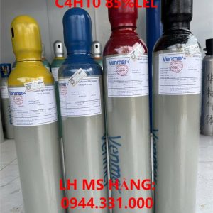 Bình khí chuẩn CO 100ppm C4H10 85%LEL