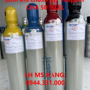 Bình khí chuẩn CO 100ppm CH4 50 %LEL