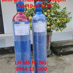 Bình khí chuẩn CO 100ppm C4H10 40%LEL