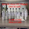 Bình khí chuẩn CO 100ppm CH4 35 vol%