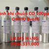 Bình khí chuẩn CO 100ppm C4H10 8vol%