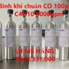 Bình khí chuẩn CO 100ppm C4H10 8000ppm